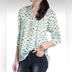 Anthropologie Dolan Mesilla Long Sleeve Peasant Blouse Small